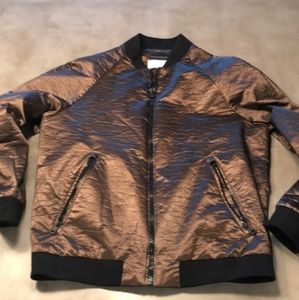 😎 Bronze metallic bomber!!! (Calvin Klein)